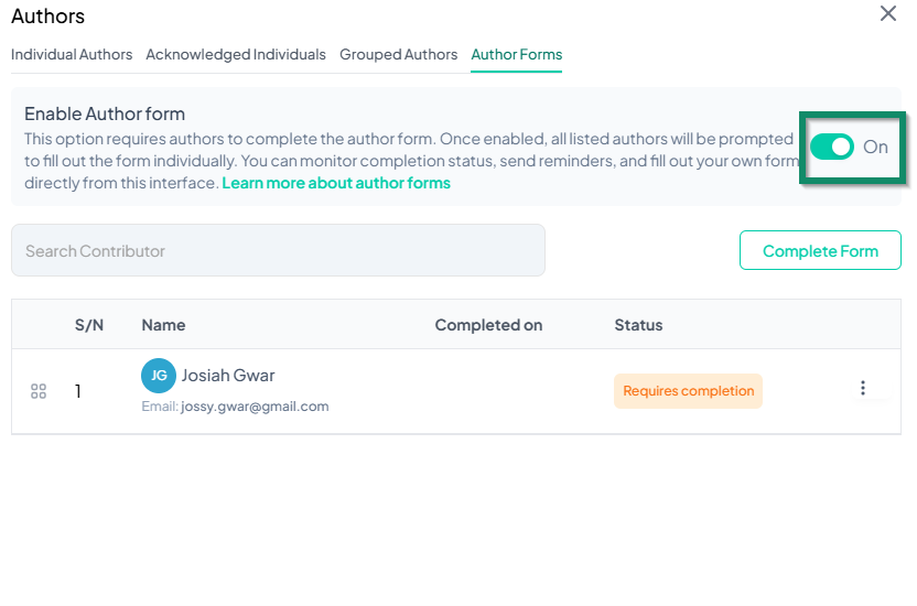 author