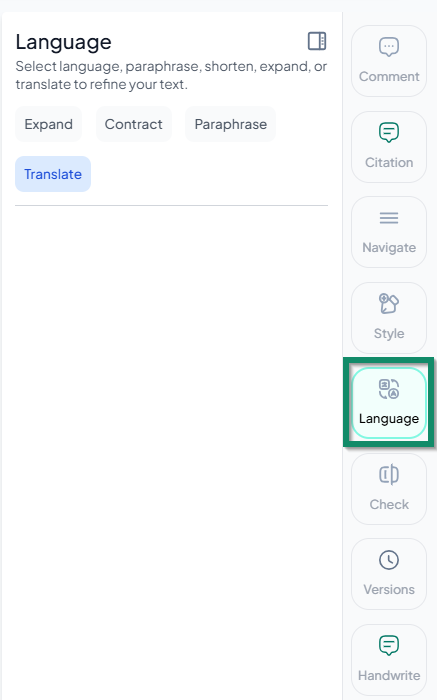 language