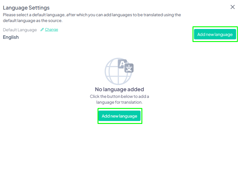 Adding a New Language