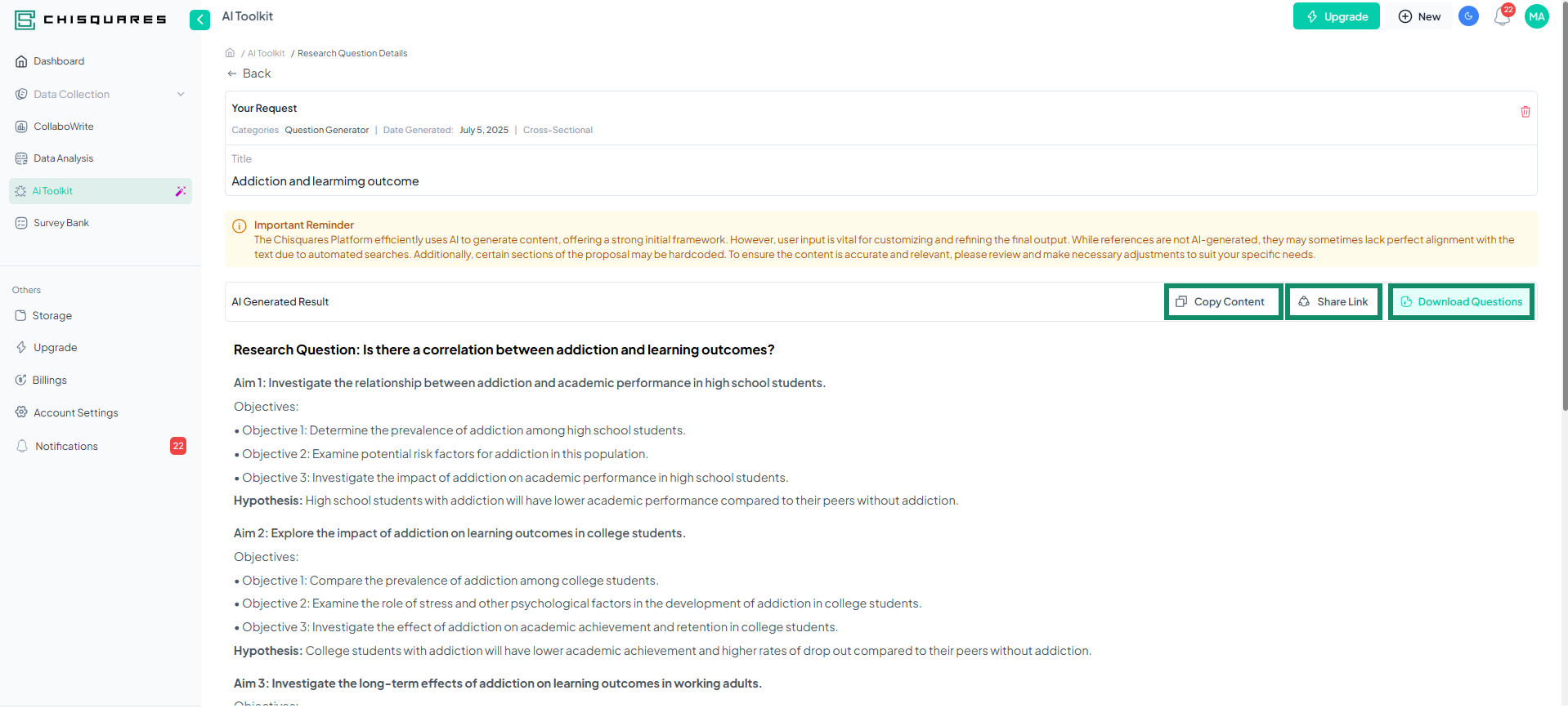Output Management