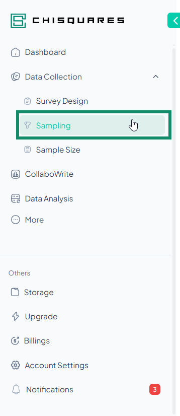 sampling