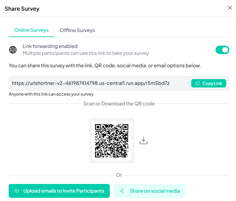 share survey
