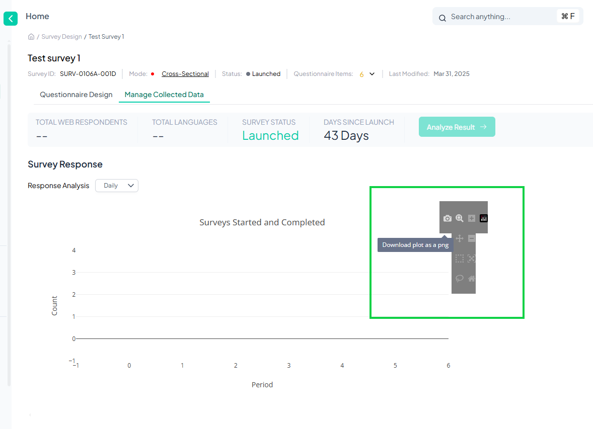 Manage Collected Data