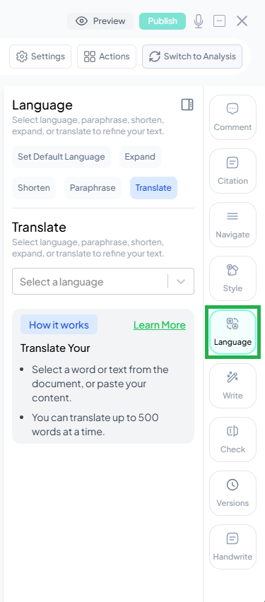 translate image